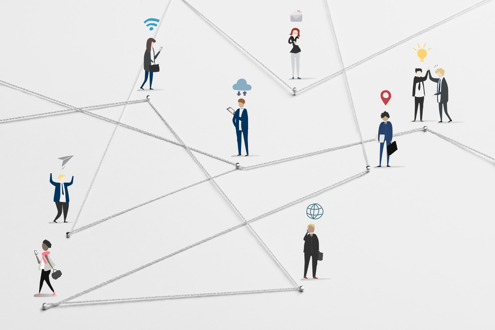 global-communication-background-business-network-design
